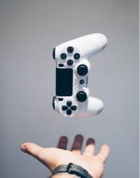 a ps4 joystick