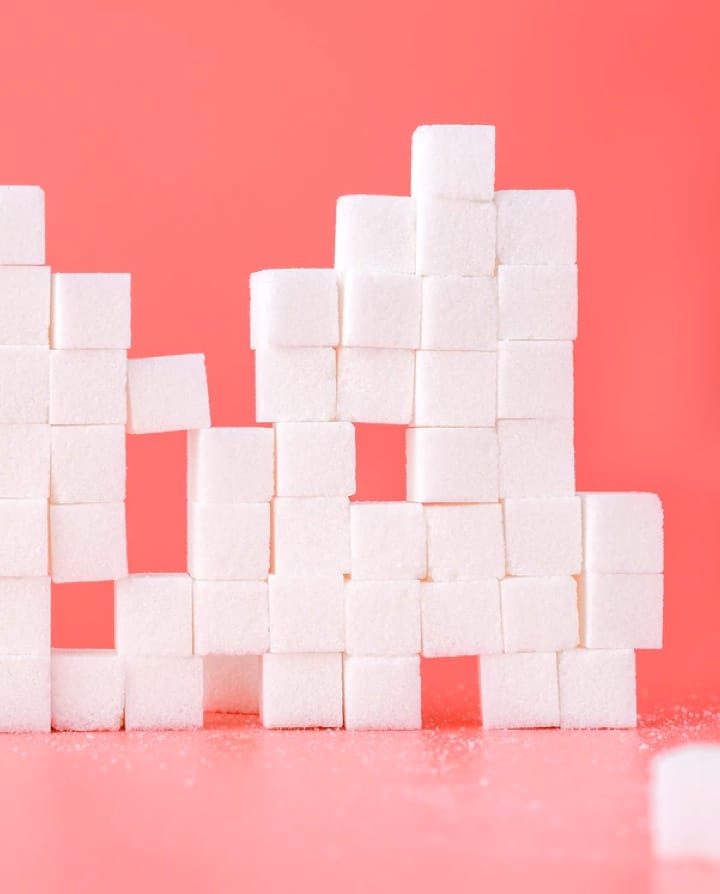 some sugar cubes